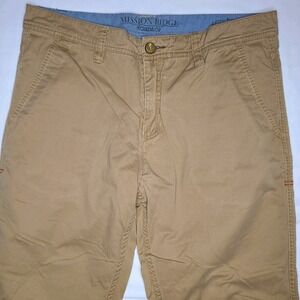 Toad & Co Men's 34x29 Mission Ridge Chino Pants Brown Straight Stretch Organic